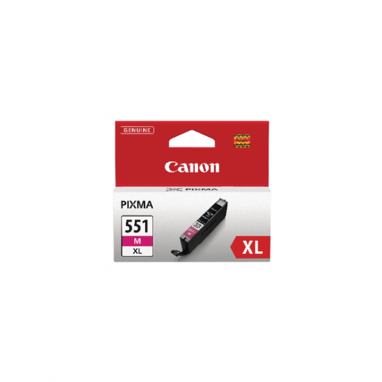 Canon PIXMA CLI-551XLM Magenta Ink Cartridge - High Capacity (6445B001) 